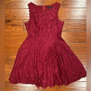 City Studio Juniors Lace Cocktail Dress